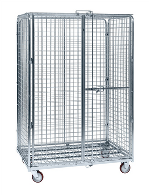 Verriegelbarer Maschen-Sicherheitscontainer – Tragfähigkeit 600 kg