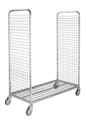 Kommissionierwagen – Modul 300 elektroverzinkter Flex Cart – Tragfähigkeit 300 kg (900 × 625 × 1230 mm)