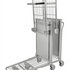 Ergonomic Stackable Shop Trolley – Spring-Loaded Shelf | Electro-Galvanised | 90kg Capacity