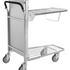 Ergonomic Shop Trolley with Spring-Loaded Shelf – Stackable Storage Trolley | 90kg Dynamic Load Capacity
