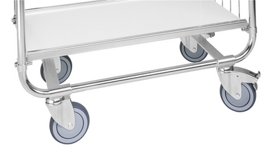 Series 8000 Shelving Trolley – Electrogalvanised – 250 kg Capacity (815 × 470 × 1120 mm)