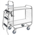 Series 8000 Shelving Trolley – Electrogalvanised – 250 kg Capacity (1395 × 470 × 1120 mm)