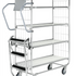 Series 8000 Shelving Trolley – Electrogalvanised – 250 kg Capacity (1395 × 470 × 1590 mm)