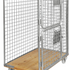 Heavy Duty Roll Container with Wooden Base – Galvanised Mesh Roll Cage | 800kg Capacity
