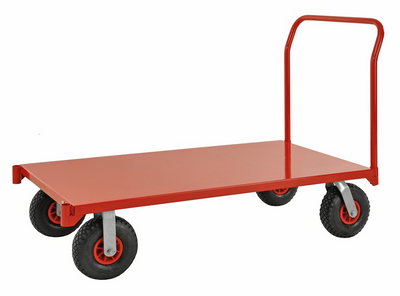 Heavy Duty Platform Wagon with Pneumatic Wheels – 1400 x 760mm | Up to 1200kg Capacity