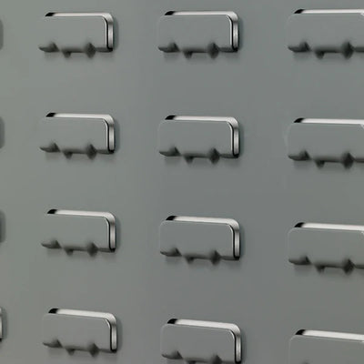 Wall Mounted Louvred Panels | Mild Steel Wall Storage for Small Parts Bins