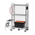 AB Handling Multifunctional Picking Trolley with Fold-Away Steps – 600kg Capacity, Non-Marking Castors, Space-Saving Design