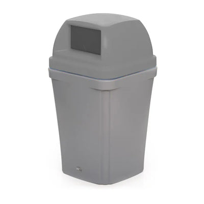 100 Litre Swing Top Bin – MDPE Waste & Recycling Bin with Drop-On Lid