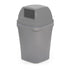 100 Litre Swing Top Bin – MDPE Waste & Recycling Bin with Drop-On Lid