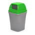100 Litre Swing Top Bin – MDPE Waste & Recycling Bin with Drop-On Lid
