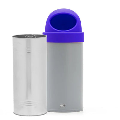 62 Litre Post Box Bin with Domed Lid – Slimline MDPE Recycling & Litter Bin