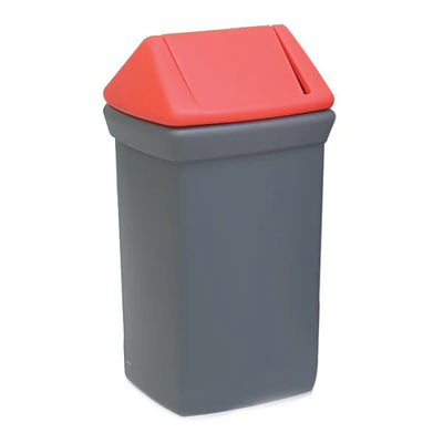 98 Litre Swing Top Bin with Drop-On Lid – MDPE Waste & Recycling Bin