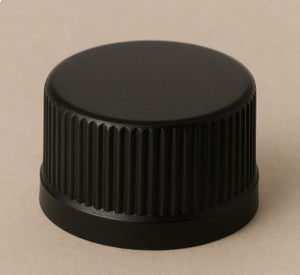 28/R3 Black Plastic Polycone Caps – Leak-Proof, Secure Fit