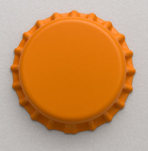 Orange Kronkorken für Bierflaschen – 26mm