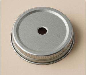 70mm Silber 1-Loch Kappe für Mason Mug