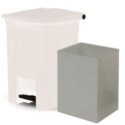 45 Litre Pedal Bin – Hands-Free HDPE Waste Bin with Silent Closing Lid