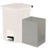 45 Litre Pedal Bin – Hands-Free HDPE Waste Bin with Silent Closing Lid
