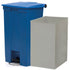 87 Litre Pedal Bin – HDPE Hands-Free Waste Bin with Air Freshener Lid
