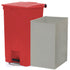87 Litre Pedal Bin – HDPE Hands-Free Waste Bin with Air Freshener Lid