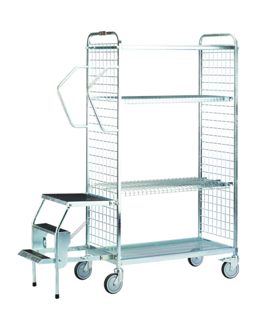 Top Shelf Picking Trolley 1125 x 590 x 1005mm – 213L Capacity