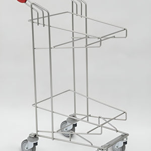 Vario XL Twin-Basket Einkaufswagen – Hochkapazitäts Einzelhandelswagen