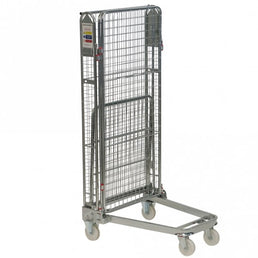 3-Sided Nestable A-Frame Roll Pallet, 600kg Load Capacity, Zinc Plated Steel, 735 x 850 x 1690mm