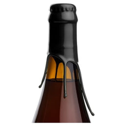 Schwarzes Dichtungssiegelwachs (Bienenwachs) – Premium-Flaschenverschluss mit Wachssiegel-Finish