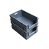 Euro-Stapelbox aus Kunststoff – 600 x 400 x 230 mm – 45 l – Frontöffnung – Verstärkter Boden