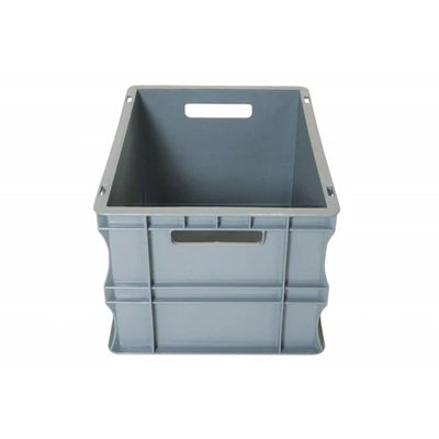Euro-Stapelbox aus Kunststoff – 400 x 300 x 235 mm – 20 l Fassungsvermögen – Boden und Seiten geschlossen