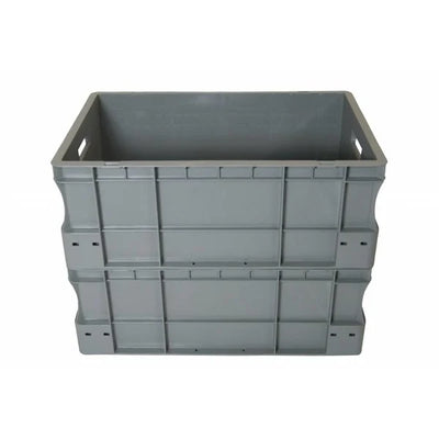 Euro-Stapelbox aus Kunststoff – 600 x 400 x 230 mm – 40 l Fassungsvermögen – Verstärkter Boden