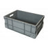 Euro-Stapelbox aus Kunststoff – 600 x 400 x 230 mm – 40 l Fassungsvermögen – Verstärkter Boden