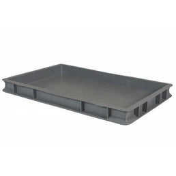 Euro Plastic Stacking Tray – 600x400x58mm – 9L Capacity – Reinforced Base