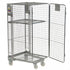 Full Security Nestable A-Frame Roll Pallet, 600kg Capacity, 50 x 50mm Mesh