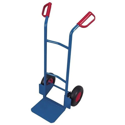 Stahl-Sackkarre – 570 x 530 x 1105 mm – 200 kg Tragkraft, Luftreifen