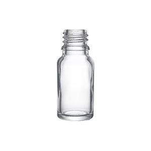 10-ml-Klar-Glas-Tropfflasche – Weiße Flint-Flasche für Öle & Seren