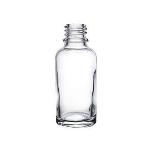 30ml clear glass dropper bottle supplied on bulk pallet