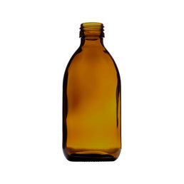 250ml Amber Medical Round Bottle – UV-Protective Glass Bottle for Pharmaceuticals & Cosmetics