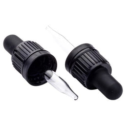 10ml Schwarze Pipettenmontage – Tropfer für Glasflaschen