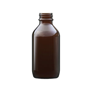 100 ml Bernsteinfarbene Winchester-Flasche – UV-schutz Glasflasche für Pharmazeutika & Kosmetika