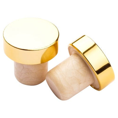 19 mm Gold-Diffusor-Stopfen mit Aluminiummantel – 200-ml-Diffusorverschluss