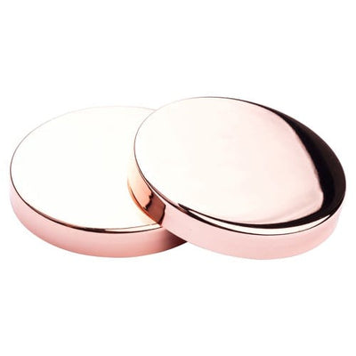 84 mm Schwerer Golddeckel mit Silikondichtung – Premium-Glasverschluss