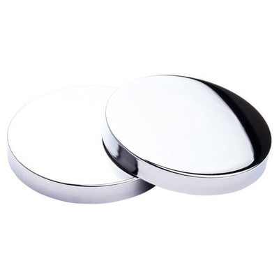 82 mm Leichter glänzender Silberdeckel mit Silikondichtung – Glasverschluss