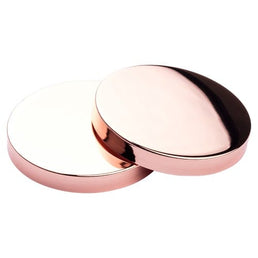 82 mm Leichter Roségold-Deckel mit Silikondichtung – Glasverschluss