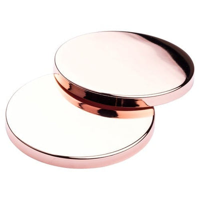 103 mm Leichter Roségold-Deckel mit Silikondichtung – Glasverschluss