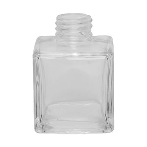 100 ml Kubische Diffuser-Glasflasche – Weiße Flint Reed-Diffuserflasche