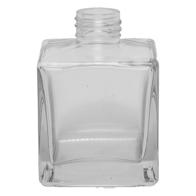200 ml Kubische Diffuser-Glasflasche – Weiße Flint Reed-Diffuserflasche