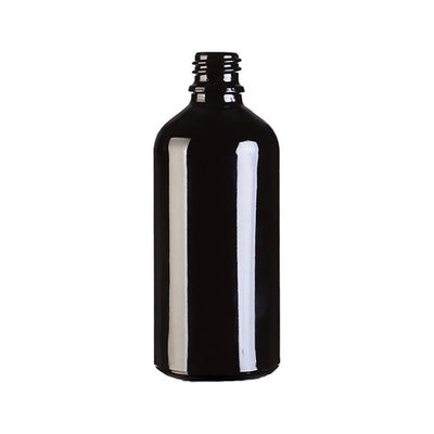 100ml Black Dropper Bottle – UV-Protective Bottle for Oils & Serums