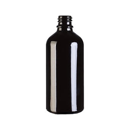 100ml Black Glass Dropper Bottle – UV-Blocking Bottle for Oils & Serums