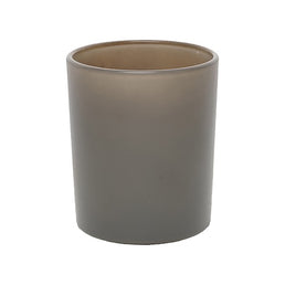 20cl Flat-Based Candle Glass – Matte Grey – 200ml Candle Jar