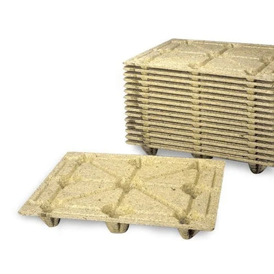 Pressholz-Standardpalette – 1200 x 1000 x 135 mm – 9 Fuß – Tragfähigkeit 900 kg